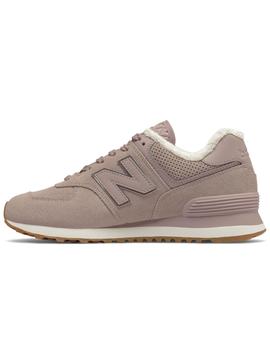 Zapatillas new balance 547 marrón claro de mujer.