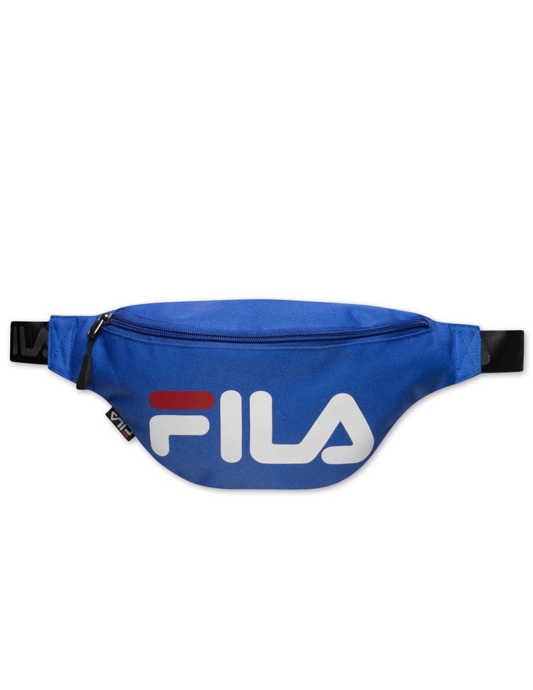 por qué Cambios de Pensionista riñonera fila slim azul unisex.