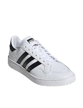 Zapatillas adidas team court blanco de hombre.