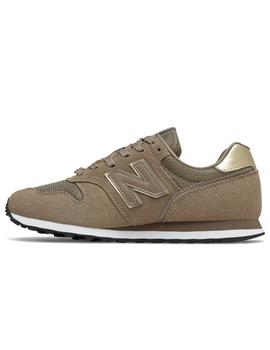 Zapatillas new balance 373 marron de mujer.