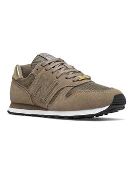 Zapatillas new balance 373 marron de mujer.