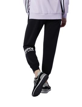 pantalon New Balance essentials id swtp negro de mujer.