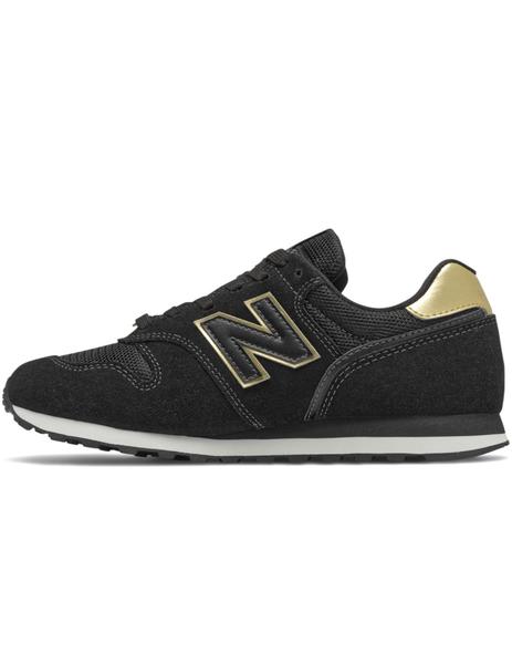 disparar juicio Reorganizar Zapatillas New Balance 373 negro dorado de mujer.