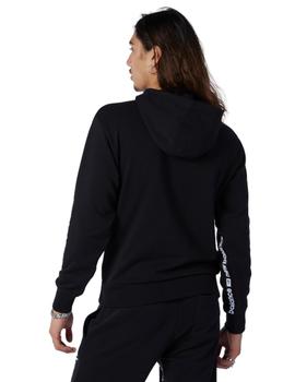 sudadera new balance essentials negro de hombre.