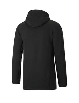 sudadera puma evostripe negro dorado de hombre.