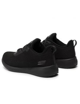 Zapatillas skechers bobs squad team bobs negro de mujer.