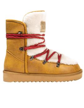 botas d.franklin nordic trk fur mustard marrón de mujer.