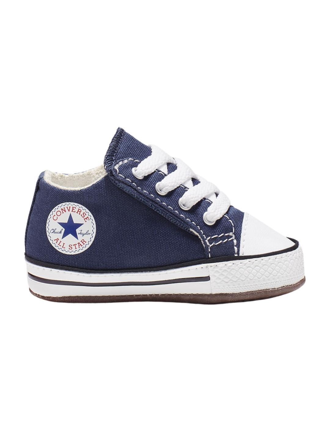 Zapatillas all star azul cribster bebe.