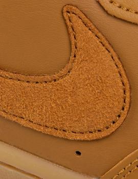 Zapatillas nike court borough low 2 gs marron de niño.