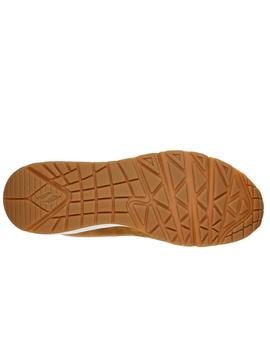 Zapatillas skechers uno stacre marron de hombre.