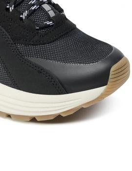 Botas skechers bobs sparrow 2.0 mt. goddess negro de mujer.