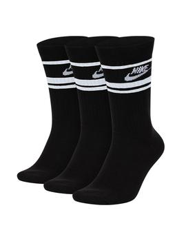 calcetines nike Sportswear Essential negro unisex.