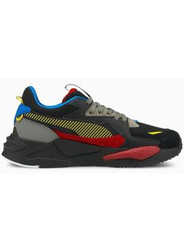 Zpatillas puma rs-z bp negro rojo de hombre.