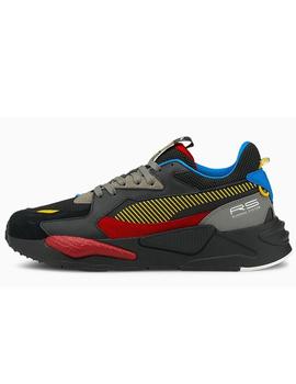 Zpatillas puma rs-z bp negro rojo de hombre.