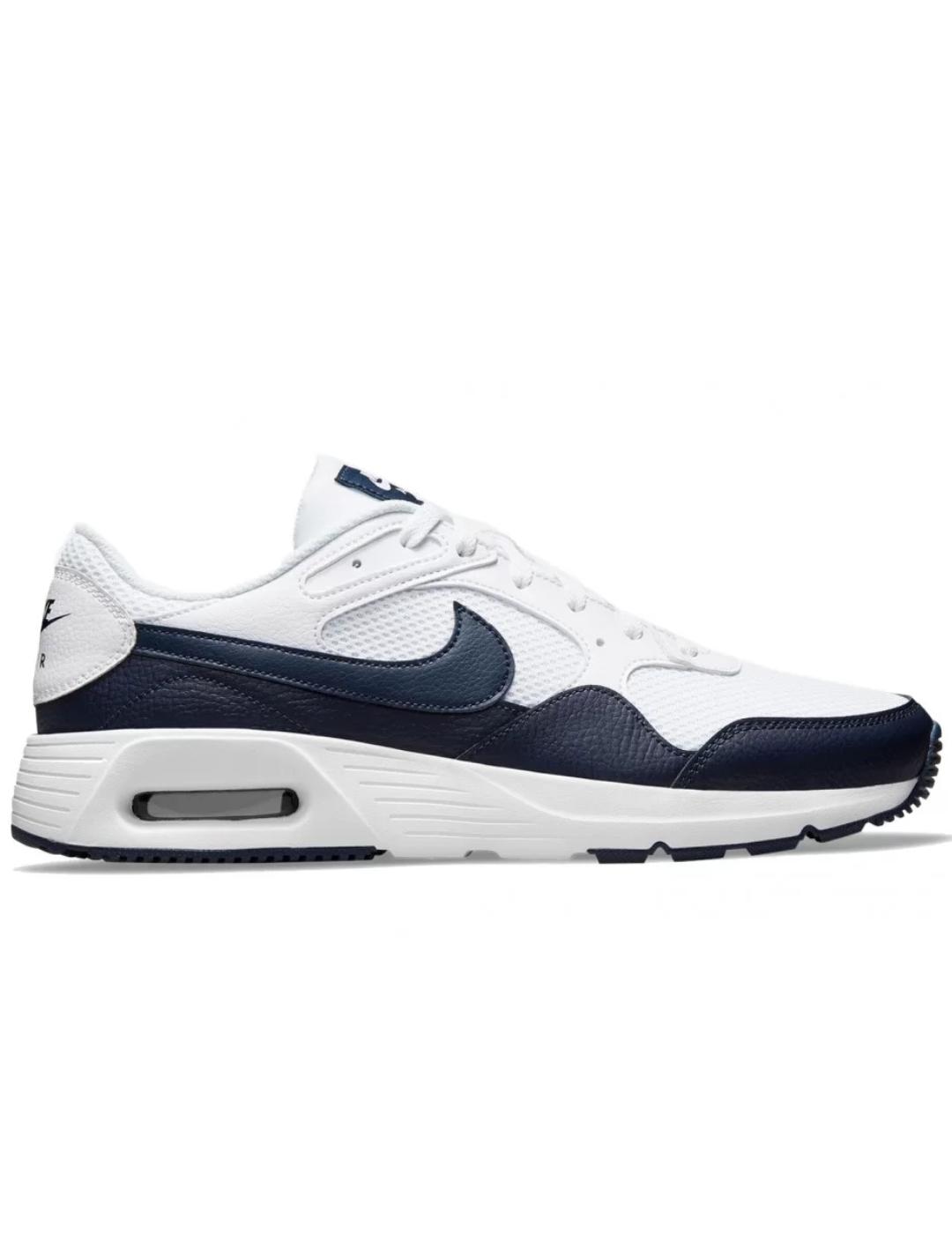 Mirar pronóstico acero Zapatillas nike air max sc blanco marino de hombre.