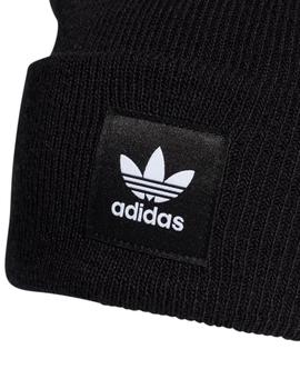 gorro adidas adicolor cuff knit negro unisex.