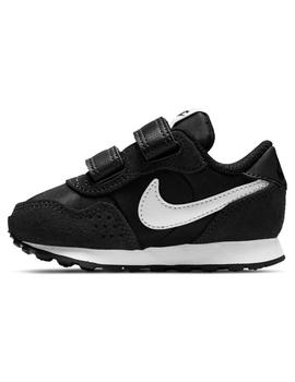 Zapatillas nike md valiant tdv negro de bebé.