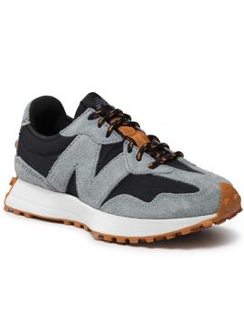 Zapatillas new balance ms327re1 negro gris de hombre.