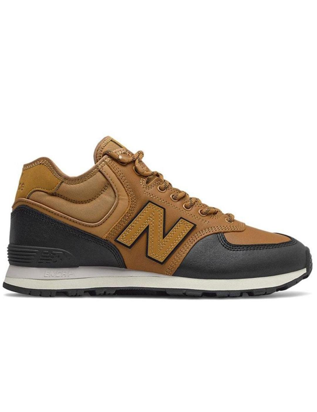 Botas new balance mh574xb1 marron de hombre.