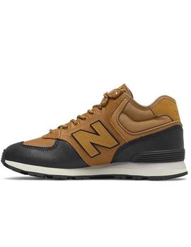 Botas new balance mh574xb1 marron de hombre.