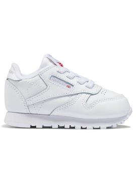 Zapatillas reebok classic lthr inf blanco de bebé.