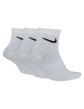 calcetines nike every day lightweight blanco unisex.