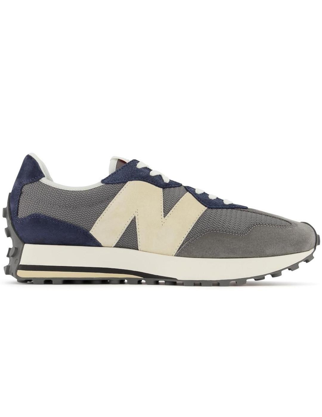 Zapatillas new balance ms327md gris de hombre.