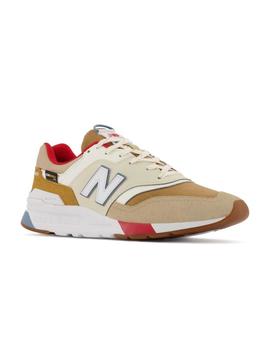 Zapatillas new balance cm997hti marron de hombre.