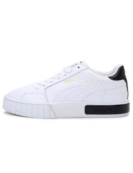 Zapatillas puma cali star blanco negro de mujer.