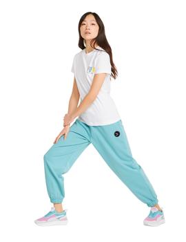 camiseta puma swxp graphic blanco de mujer.