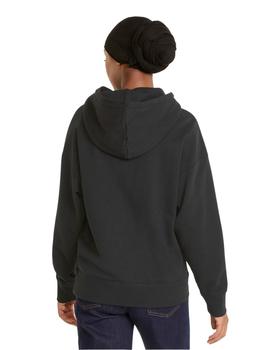 sudadera con capucha puma swxp graphic negro de mujer.