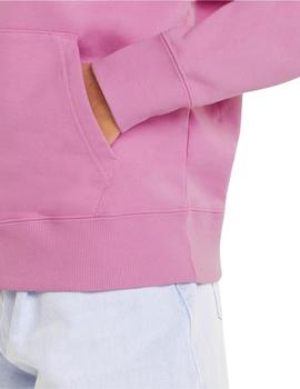 sudadera con capucha puma swxp graphic rosa de mujer.