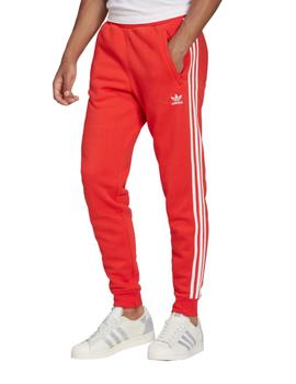 Pantalon adidas 3-stripes rojo de hombre.