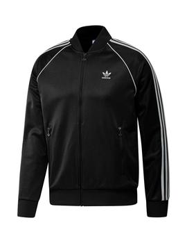 Chaqueta adidas classics sst high shine negro de hombre.