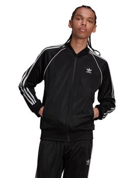 Chaqueta adidas classics sst high shine negro de hombre.