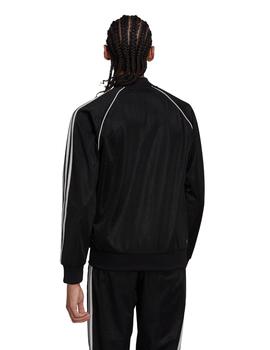 Chaqueta adidas classics sst high shine negro de hombre.