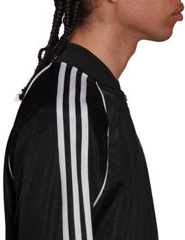 Chaqueta adidas classics sst high shine negro de hombre.