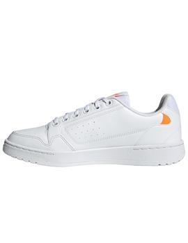 Zapatillas adidas ny 90 blanco naranja de hombre.