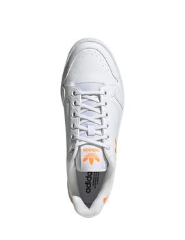 Zapatillas adidas ny 90 blanco naranja de hombre.