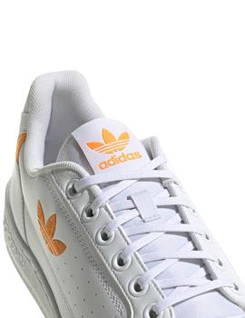 Zapatillas adidas ny 90 blanco naranja de hombre.