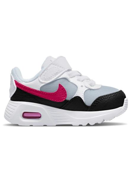 responder Campaña Estación Zapatillas nike air max sc gris rosa de bebé.