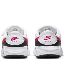 Zapatillas nike air max sc gris rosa de niña.