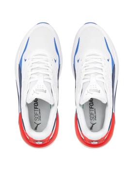 Zapatillas puma bmw mms x-ray speed blanco azul de hombre.