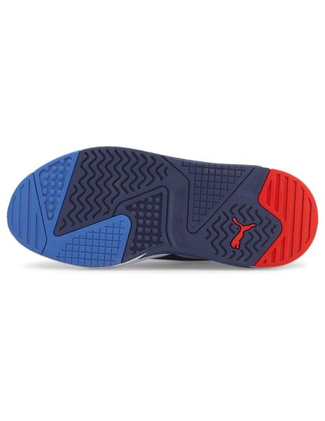 Tenis PUMA Hombre BMW Mms X-ray Speed Blanco Azul Rojo - 307137-04