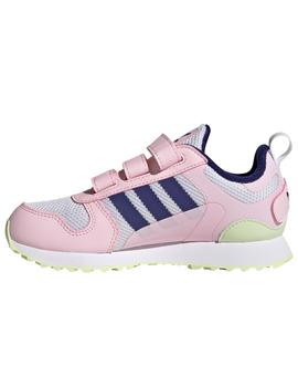 Zapatillas adidas zx 700 hd cf c rosa de niña.