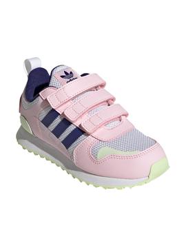 Zapatillas adidas zx 700 hd cf c rosa de niña.