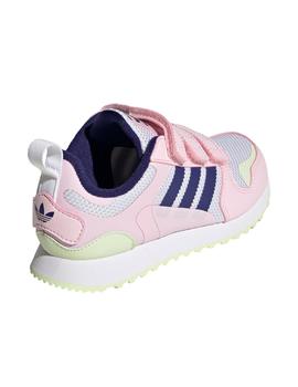 Zapatillas adidas zx 700 hd cf c rosa de niña.