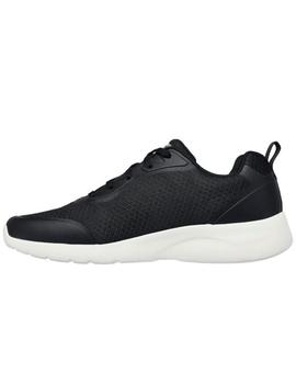 Zapatillas skechers dynamight 2.0 negro de hombre.