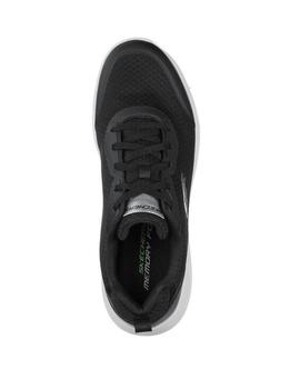 Zapatillas skechers dynamight 2.0 negro de hombre.