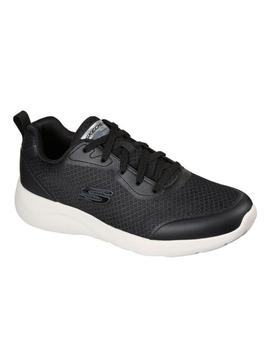 Zapatillas skechers dynamight 2.0 negro de hombre.